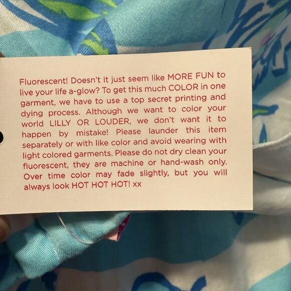 Lilly Pulitzer NWT Dress Sz 2 Serena Blue Tossing the Line Striped Floral Beaded - Picture 8 of 14